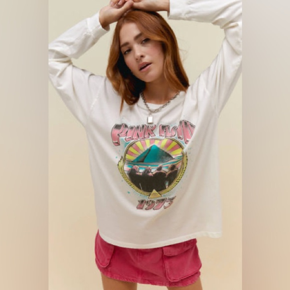Daydreamer - Pink Floyd 1973 Long Sleeve Merch Tee